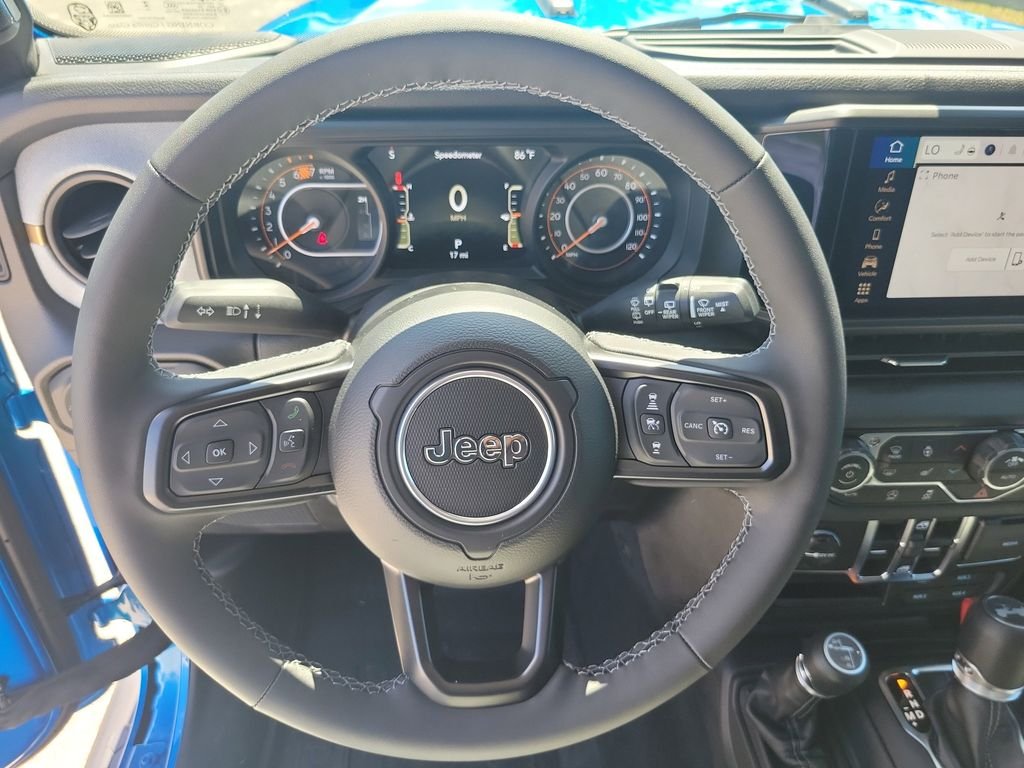 New 2025 Hydro Blue Pearl-Coat Exterior Paint Jeep Sport S image 24