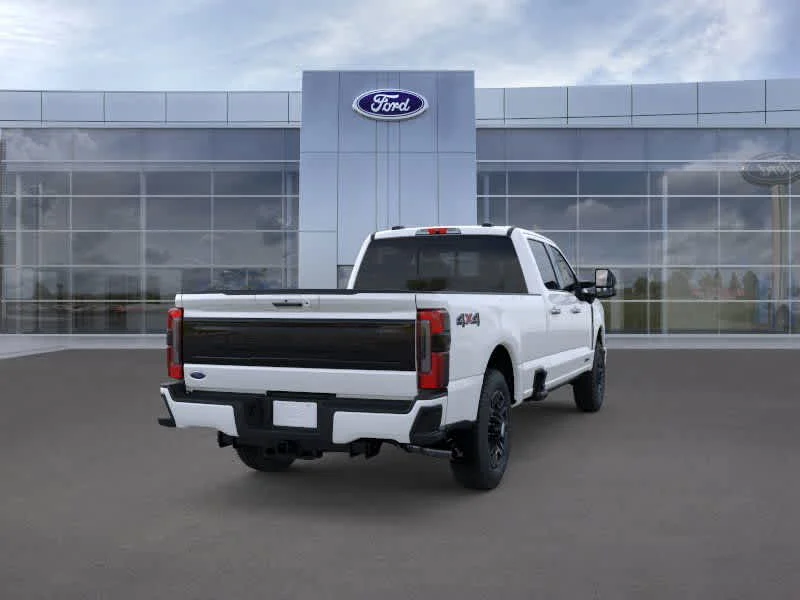 New 2026 Star White Metallic Tri-Coat Ford F-250 SRW Platinum image 8