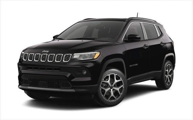 New 2026 Diamond Black Crystal Pearlcoat Jeep Limited image 1