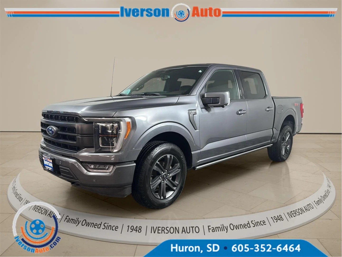 Used 2023 Carbonized Gray Ford LARIAT image 4