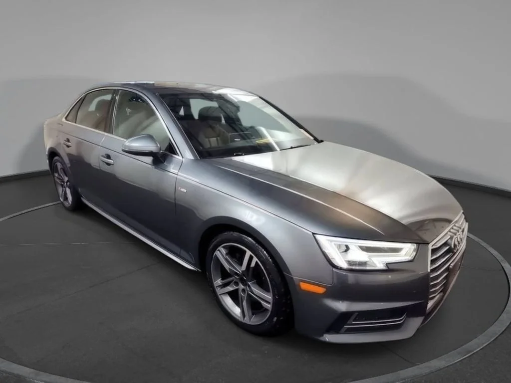 Used 2018 Monsoon Gray Metallic Audi Tech Premium Plus image 2