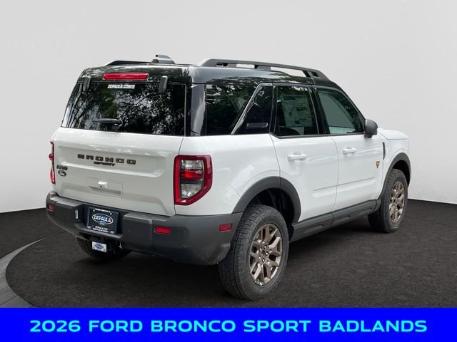 New 2026 White Ford Badlands image 6