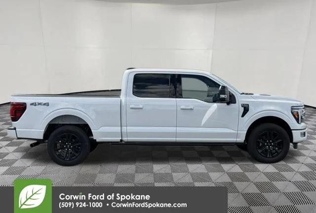 New 2025 Star White Metallic Tri-Coat Ford Platinum image 9