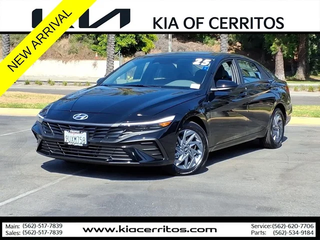 2025 Hyundai Elantra Hybrid Blue