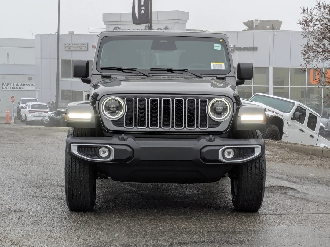 New 2026 Grey Jeep Sahara - - 4x4 - McKinley Leather - Body-Color Top - Power Seats - Remote Start & More! image 3