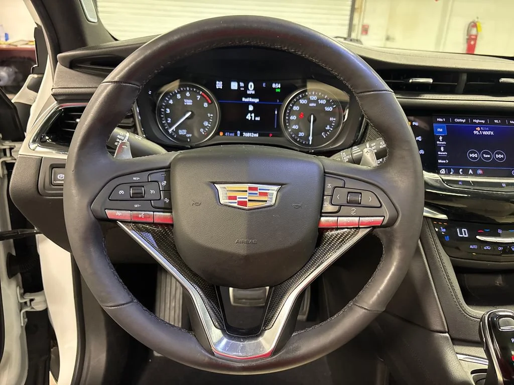Used 2020 CRYSTAL WHITE TRICOAT Cadillac AWD Sport image 33