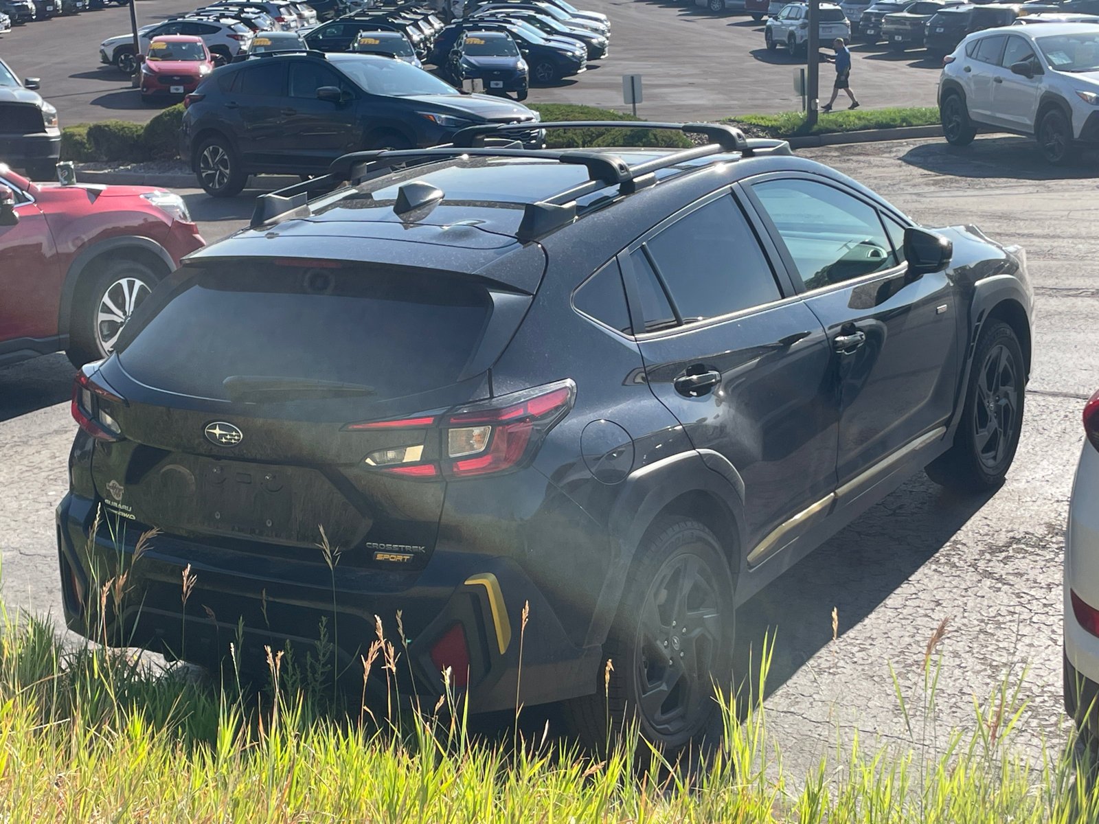 Used 2024 Crystal Black Silica Subaru Sport image 3