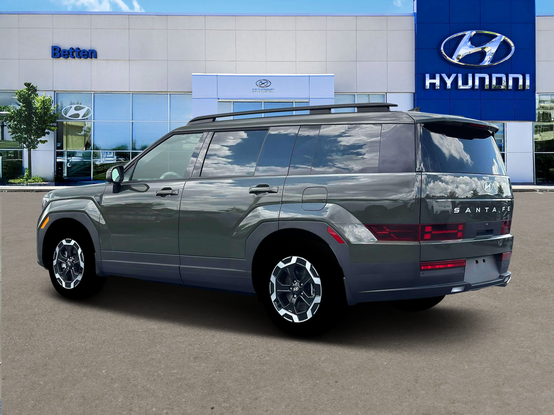 New 2026 Green Hyundai SEL AWD image 4