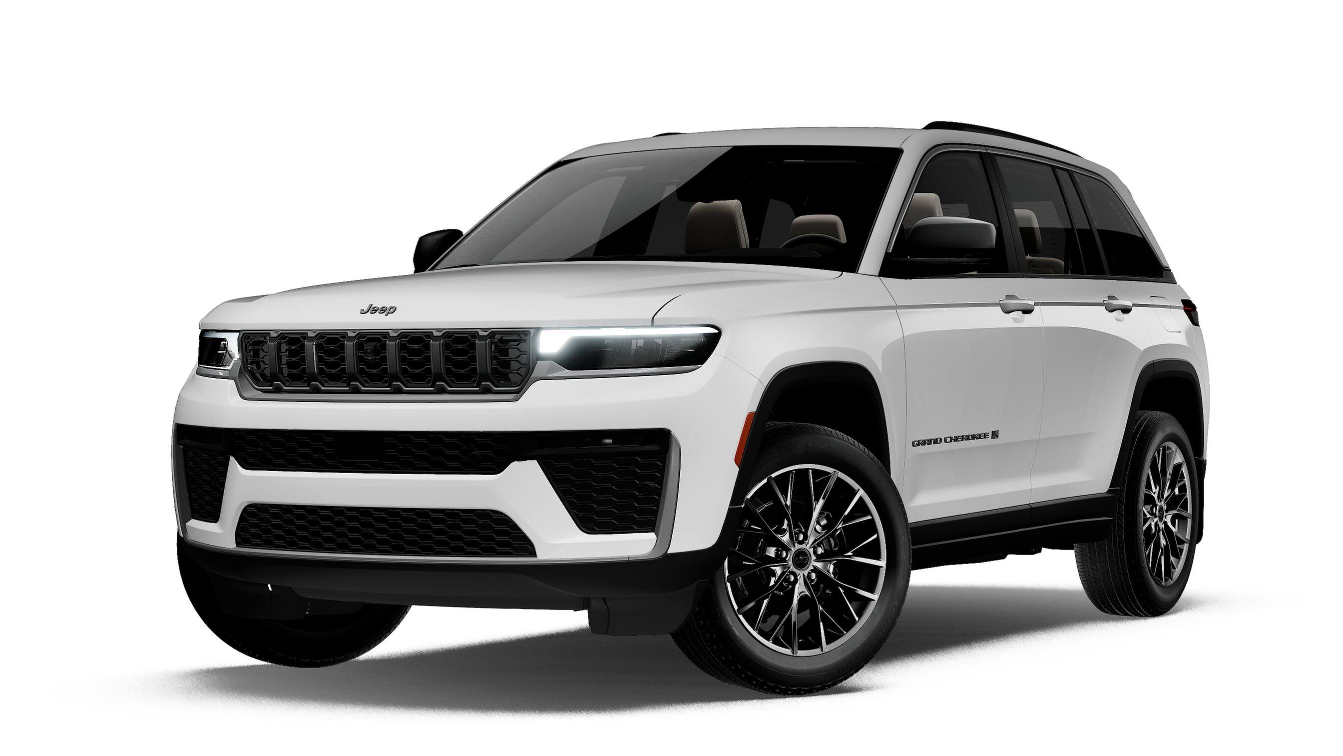 New 2027 Bright White Clear-Coat Paint Jeep Limited image 13