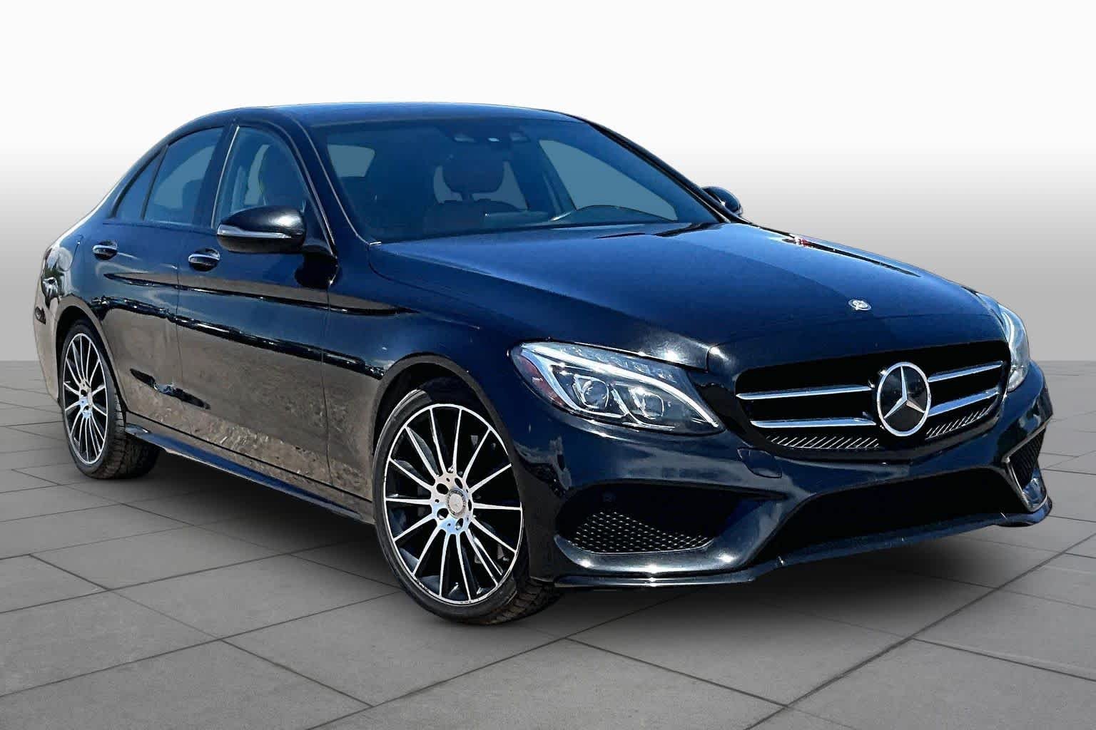 Used 2017 Obsidian Black Metallic Mercedes-Benz C 300 image 2