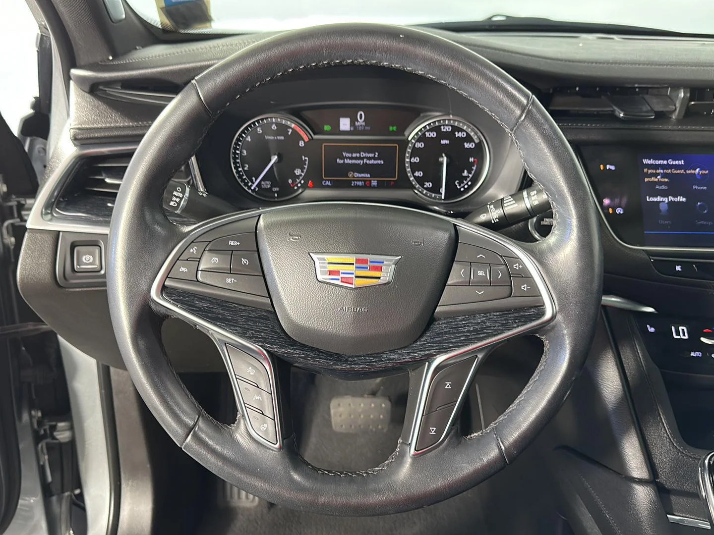 Used 2023 Argent Silver Metallic Cadillac AWD Premium Luxury image 12