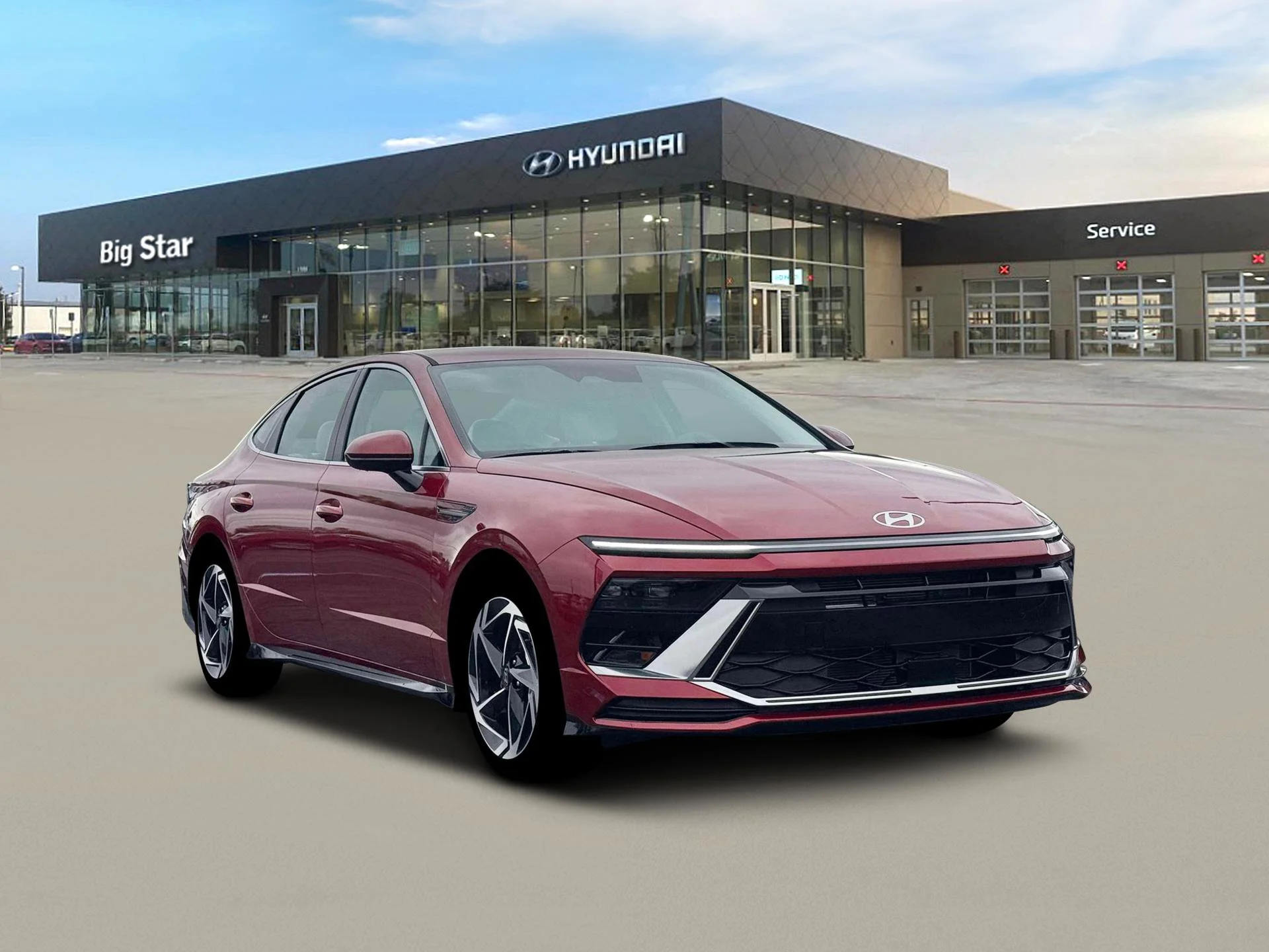 New 2026 Ultimate Red Hyundai SEL Sport image 11