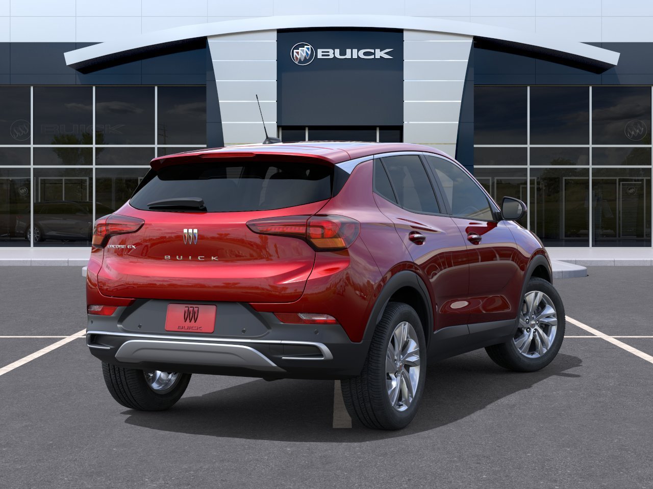 New 2026 Brilliant Red Buick Preferred image 4