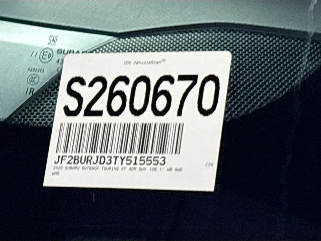New 2026 CRYSTAL WHITE PEARL Subaru Touring XT image 26