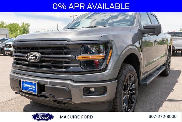 New 2026 Gray Metallic Ford XLT image 2