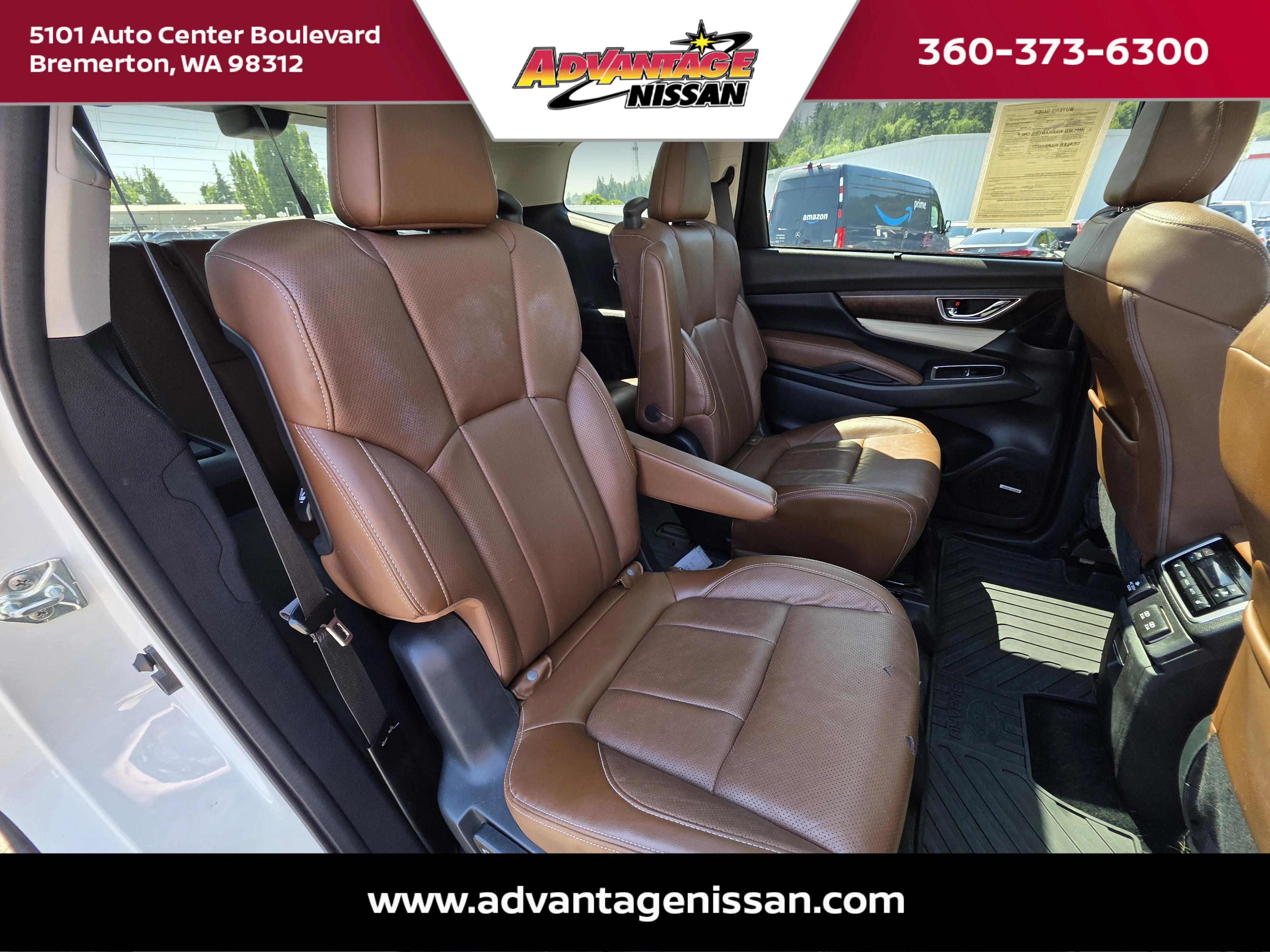 Used 2019 Crystal White Pearl Subaru Touring image 21