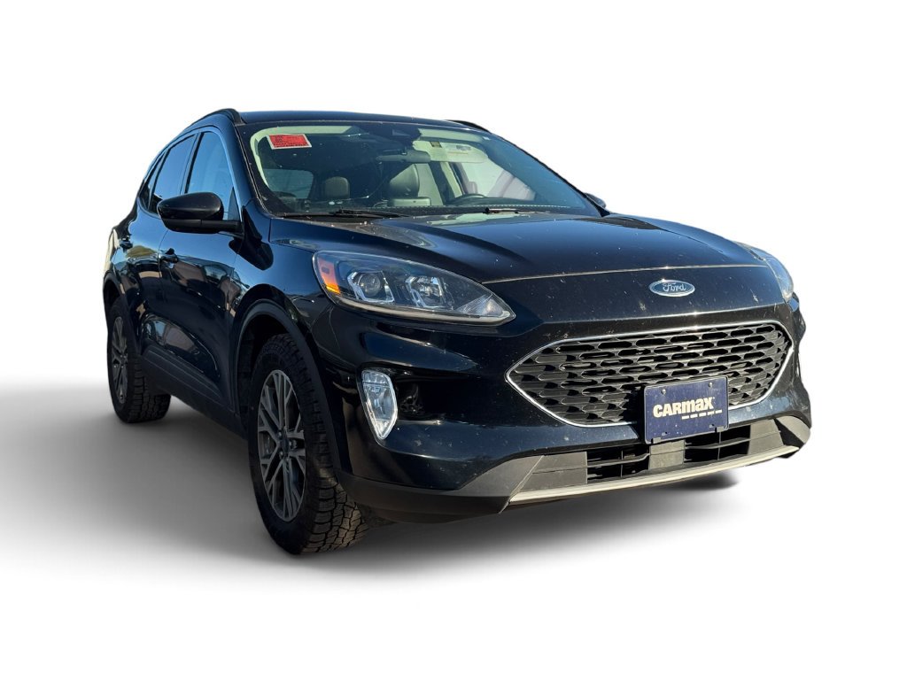 Used 2021 Blue Metallic Ford SEL image 8