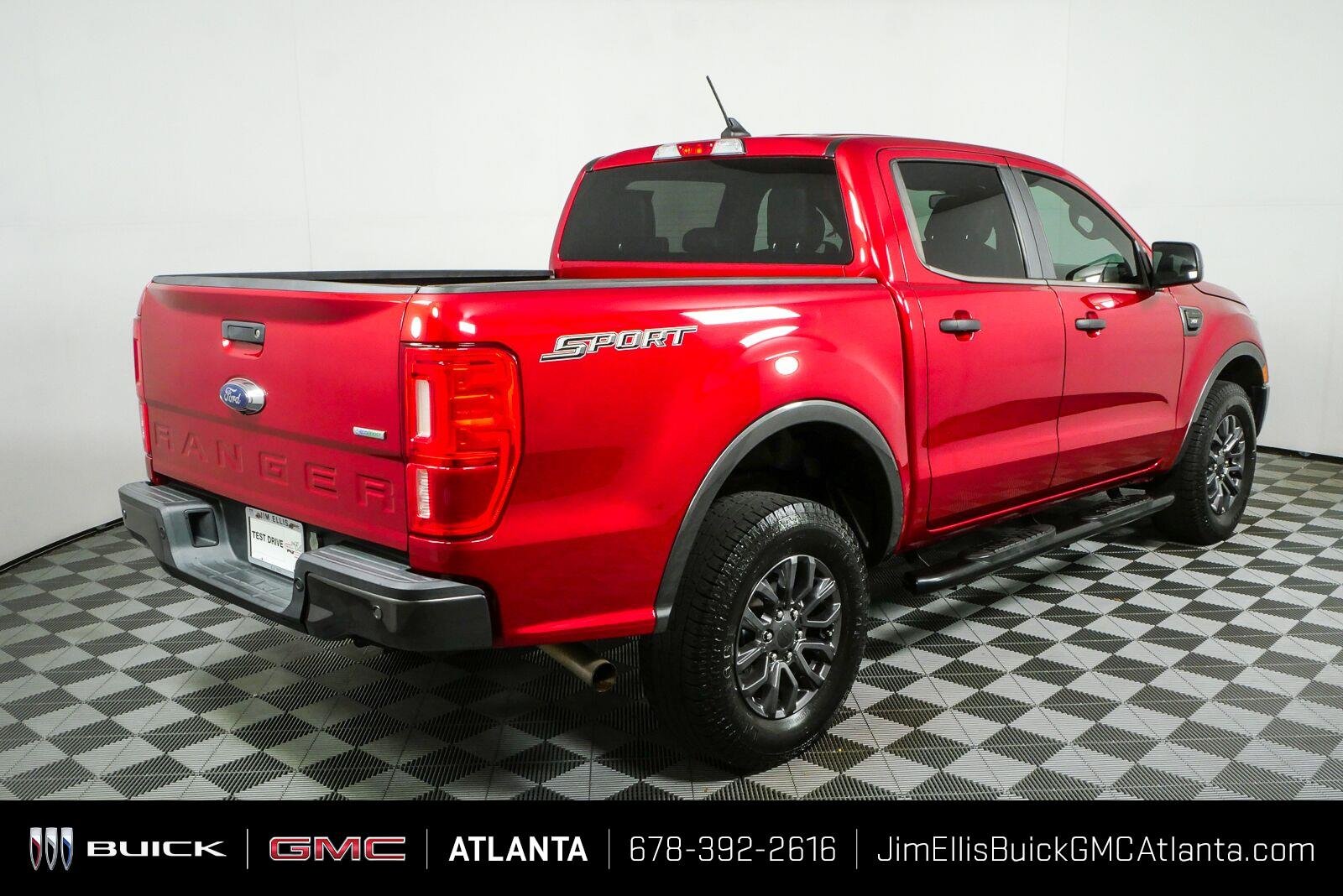 Used 2020 Rapid Red Metallic Tinted Clearcoat Ford XLT image 3