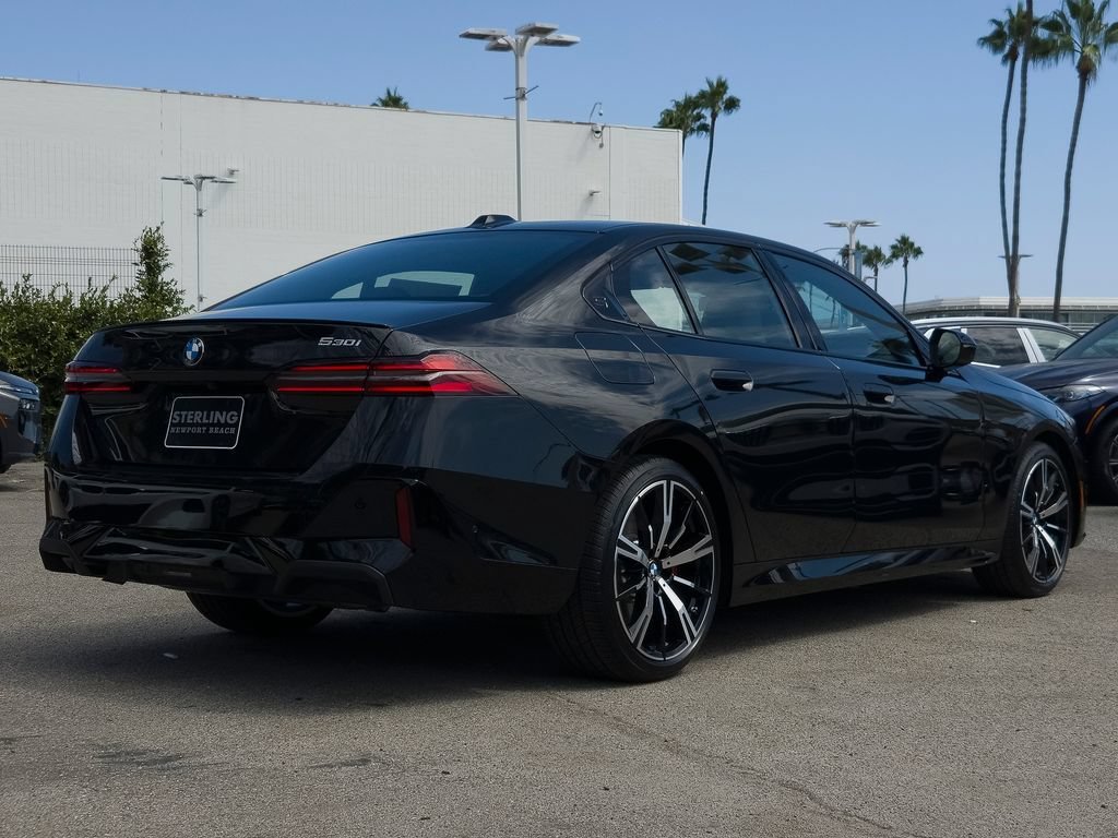 New 2027 Black Sapphire Metallic BMW 530i image 17