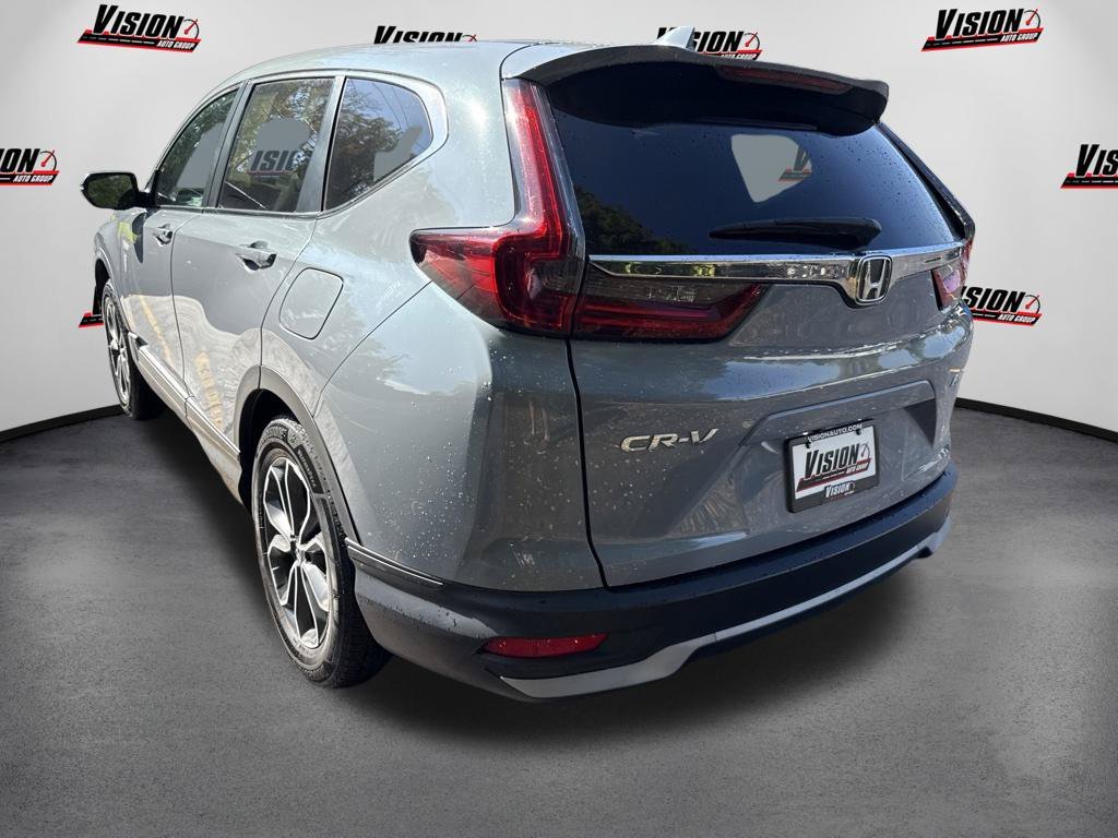 Used 2021 Blue Honda EX image 7