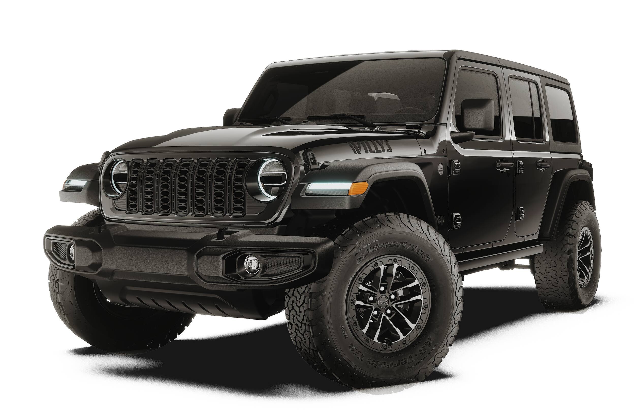 New 2027 Black Clear-Coat Paint Jeep Willys image 27