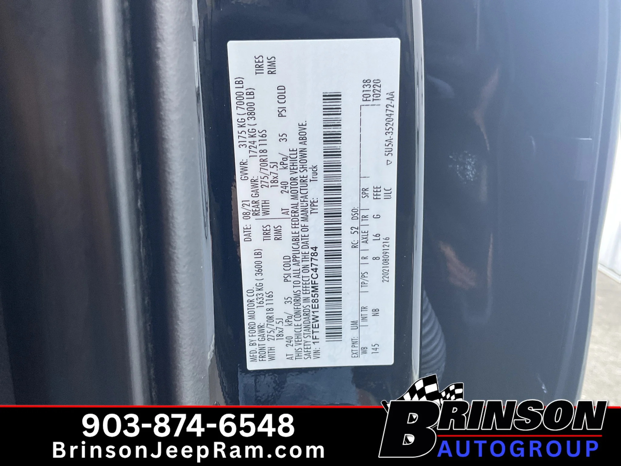 Used 2021 Agate Black Metallic Ford Tremor image 37