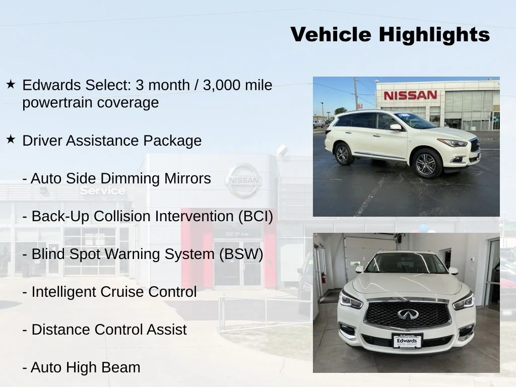 Used 2017 White INFINITI Base image 7