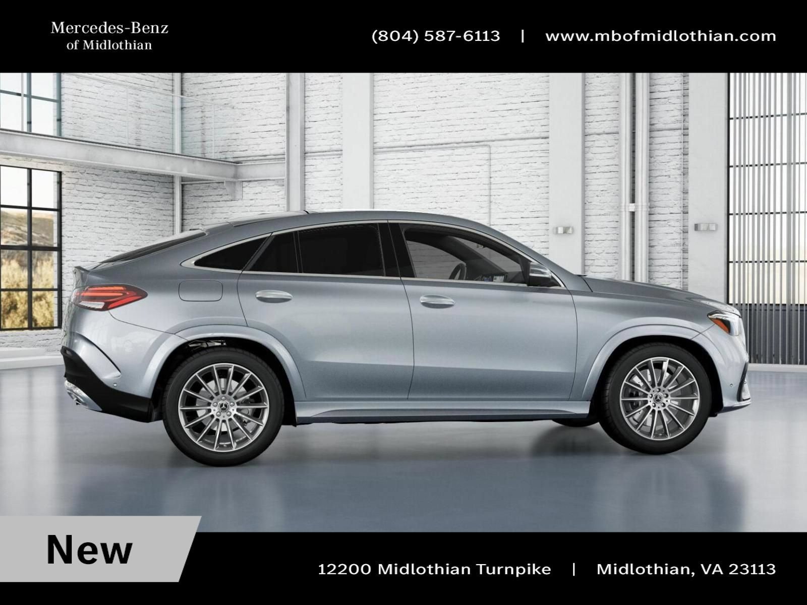New 2026 Cirrus Silver Metallic Mercedes-Benz GLE 450 Coupe image 59