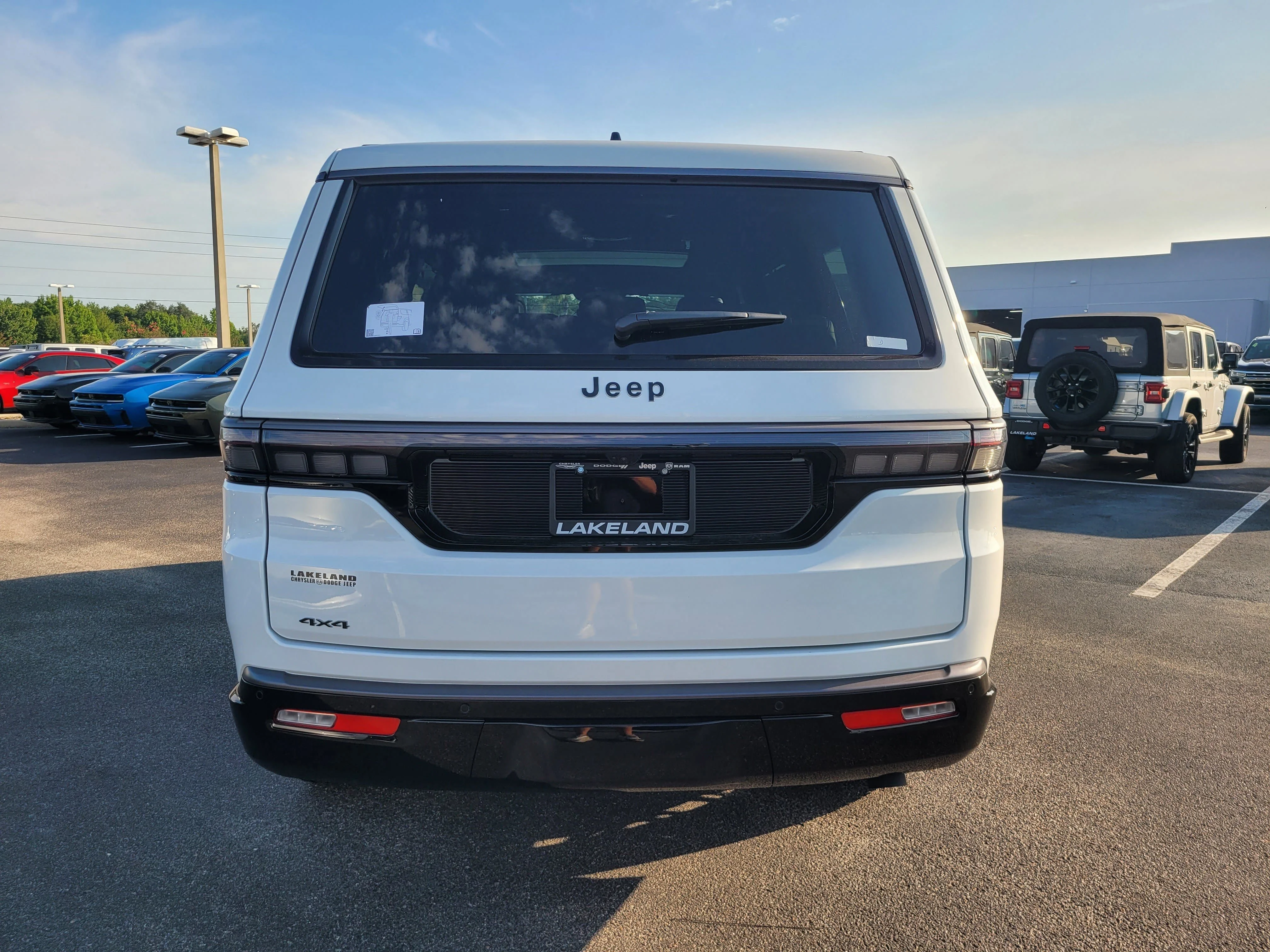 New 2026 Bright White Clearcoat Jeep Limited Reserve image 7