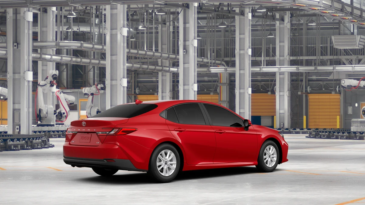 New 2026 Supersonic Red Toyota LE image 10