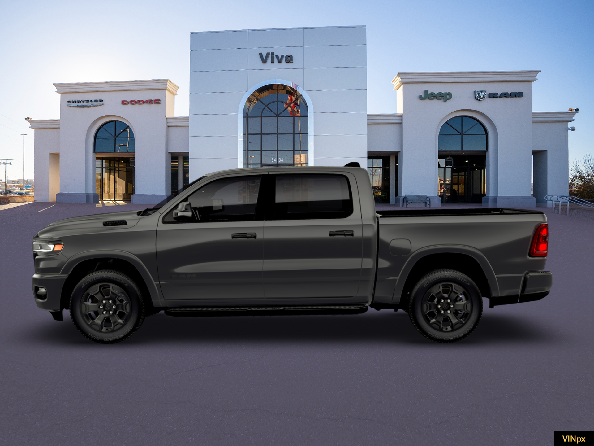 New 2026 Granite Crystal Metallic Clearcoat RAM Big Horn/Lone Star image 3