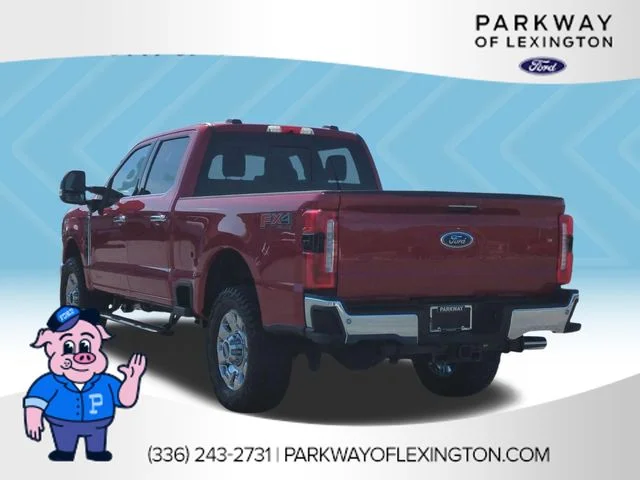 Used 2024 Red Ford Lariat image 3