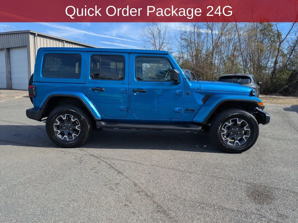 New 2026 Hydro Blue Pearl-Coat Exterior Paint Jeep Sahara image 5