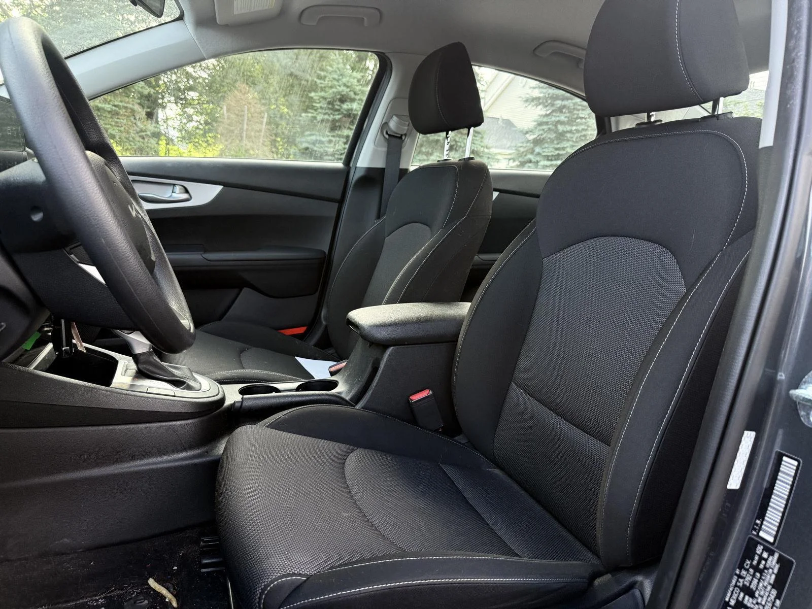 Used 2023 Gravity Gray Kia LXS image 4