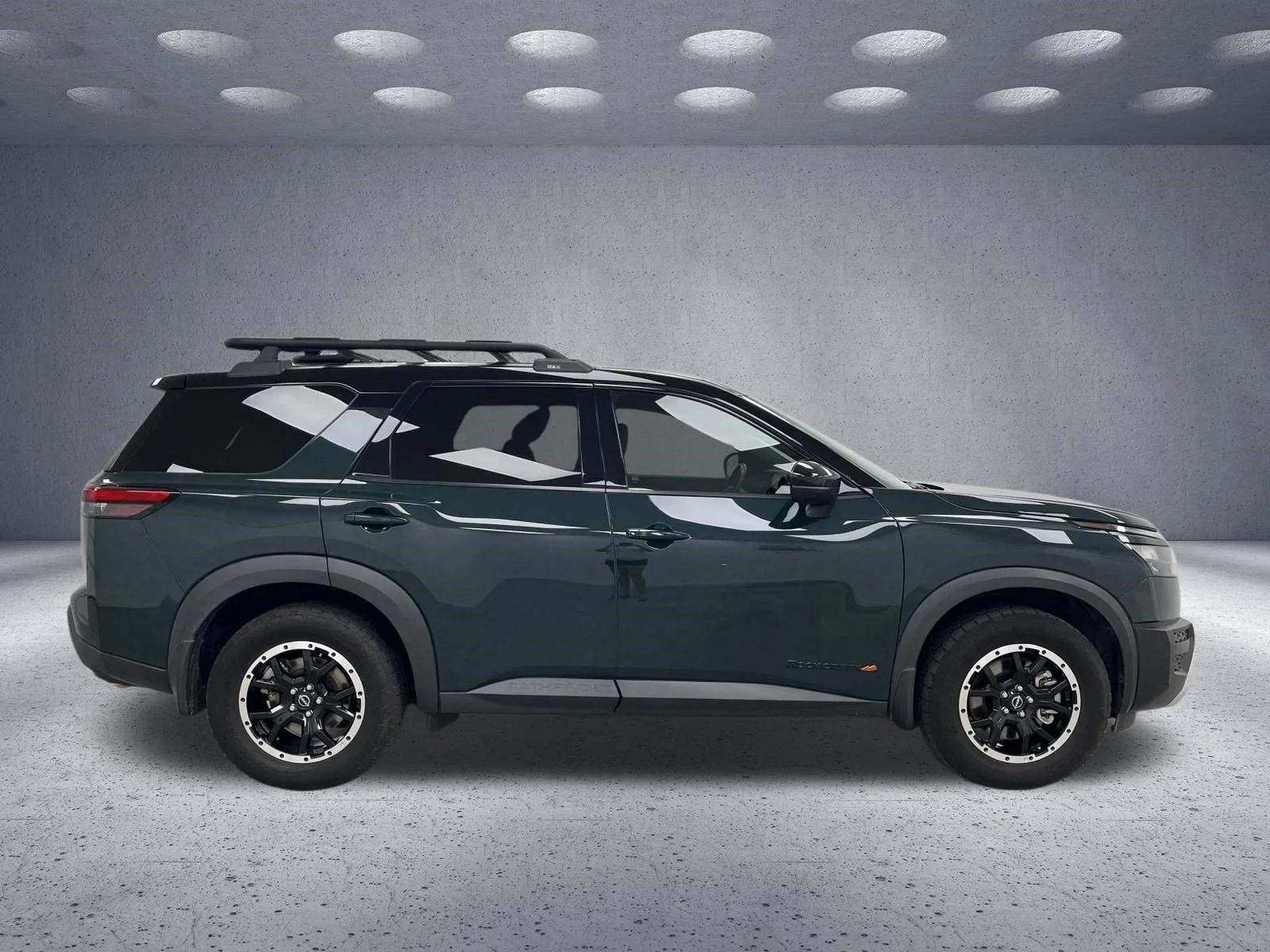 Used 2023 Obsidian Green Pearl/Super Black Nissan Rock Creek image 6