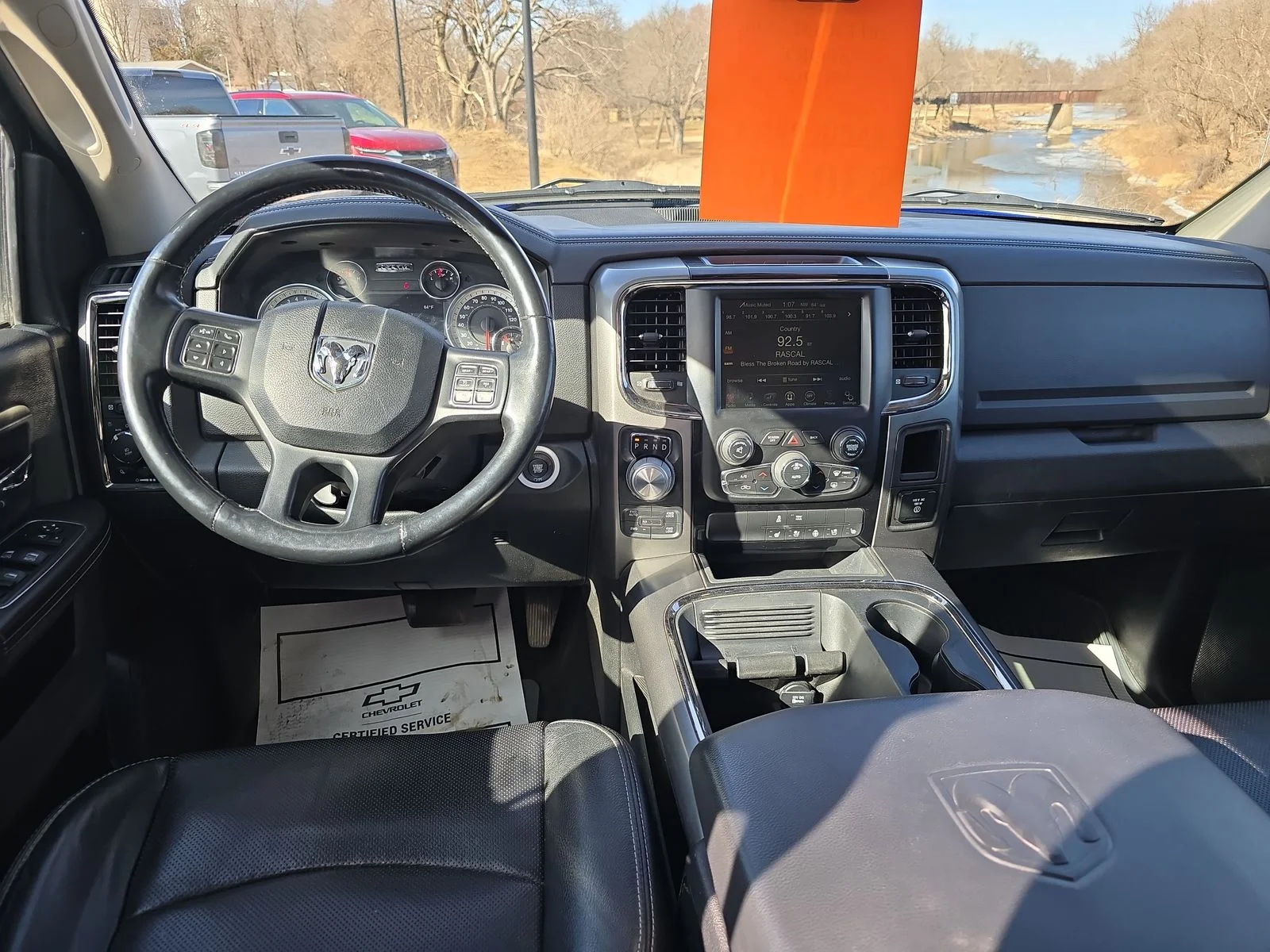 Used 2017 Blue Streak Pearlcoat Ram Sport image 8