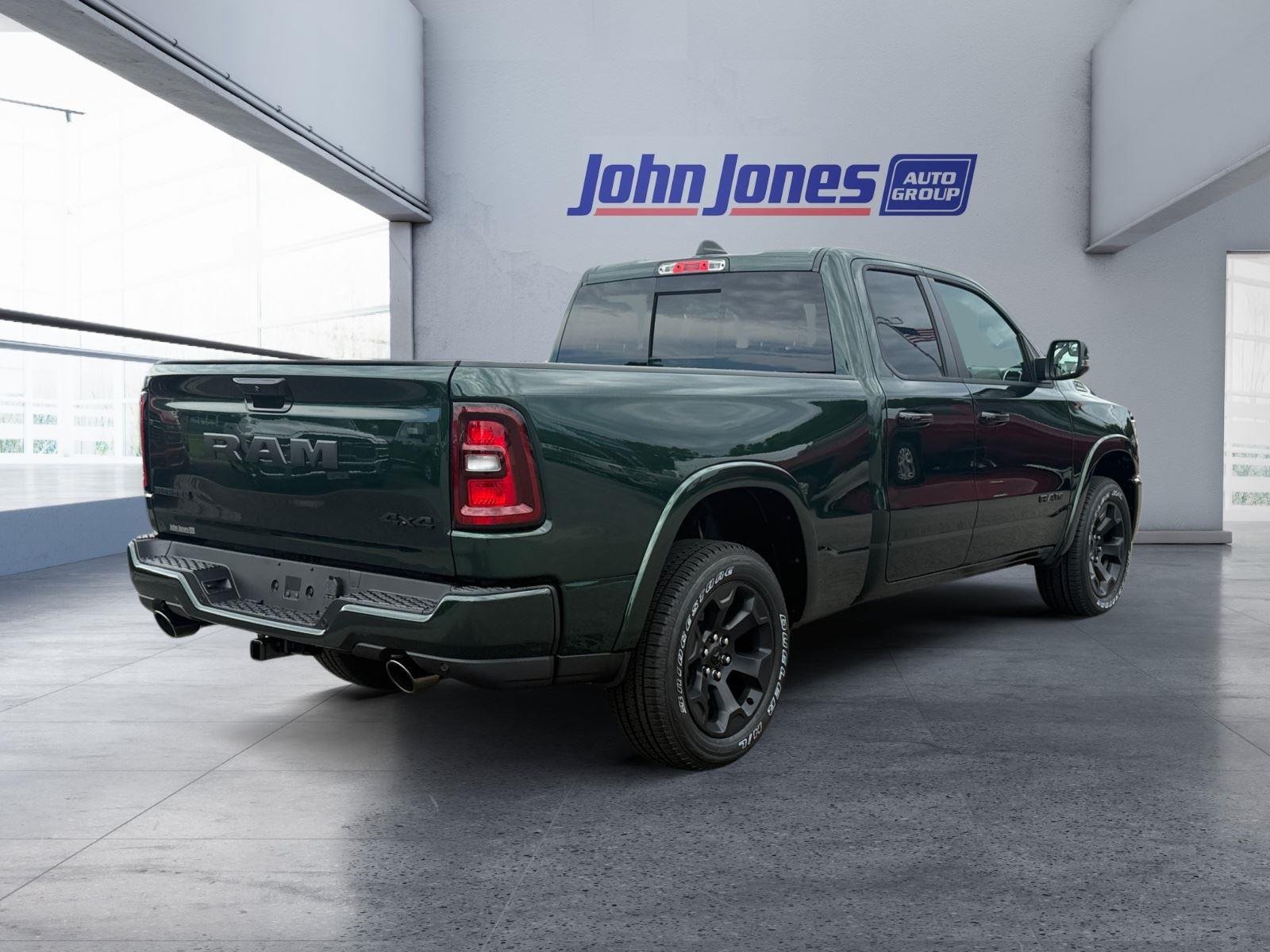 New 2026 Serrano-Green Metallic Exterior Paint RAM BIG HORN 4X4 QUAD CAB 6