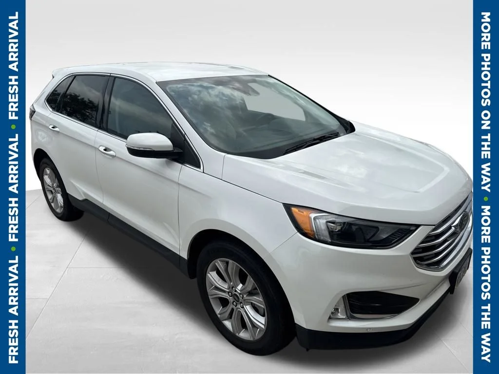 Used 2023 White Ford Titanium image 1