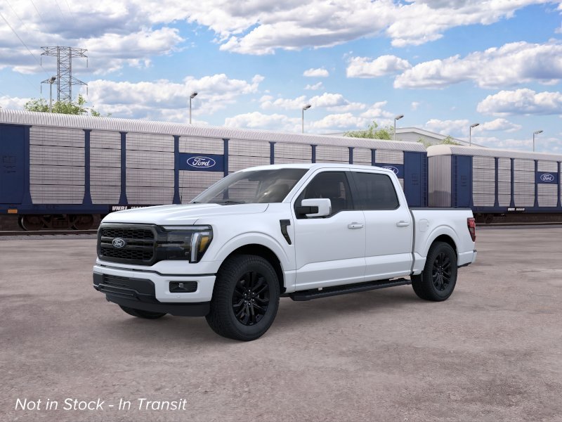 New 2026 Star White Metallic Tri-Coat Ford Lariat® image 1