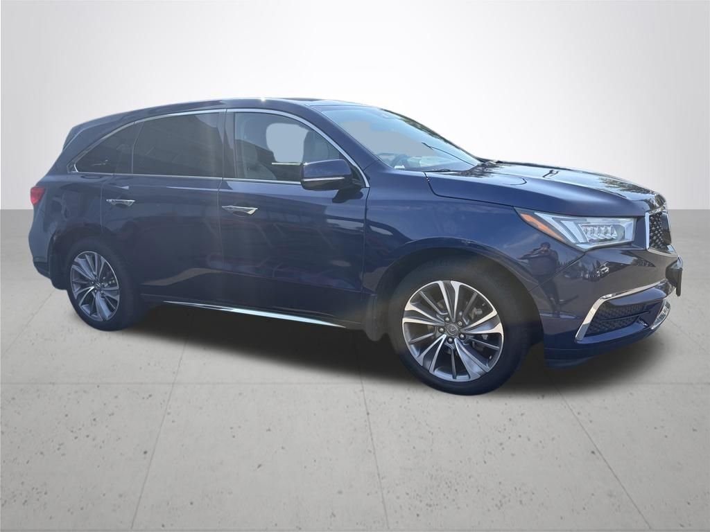 Used 2017 Fathom Blue Pearl Acura SH-AWD with Technology and Entertainment Package image 4