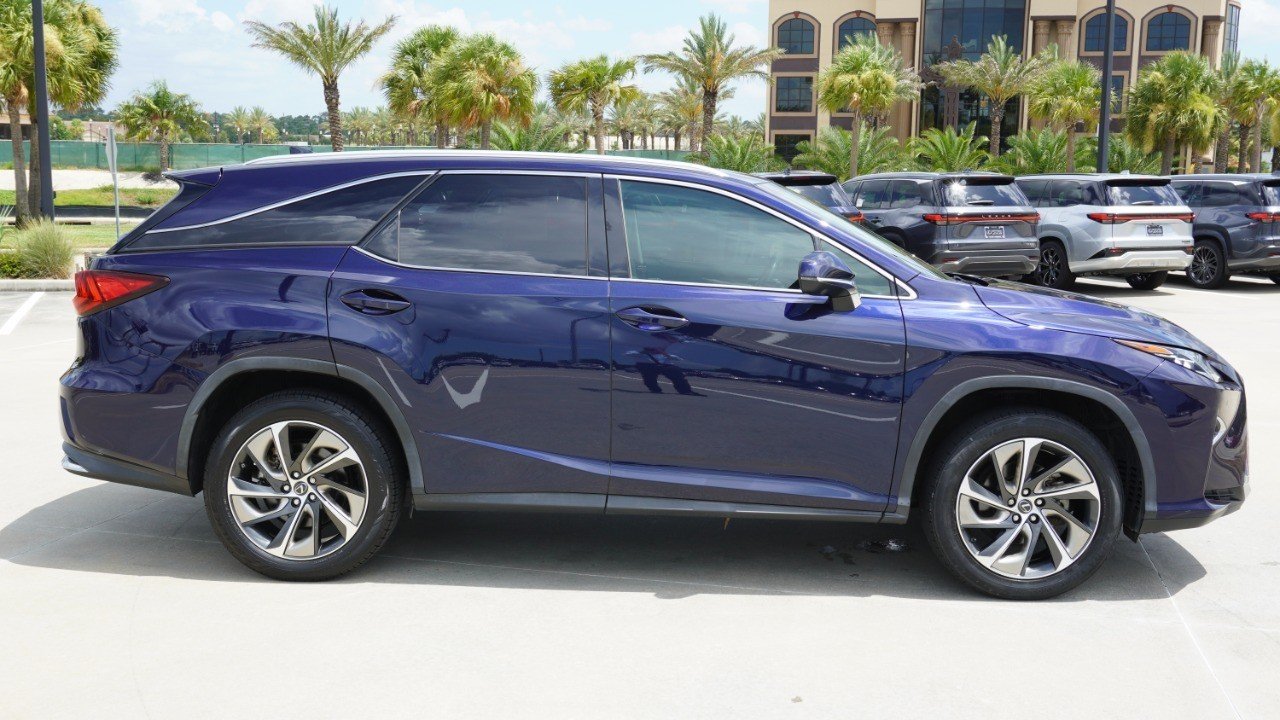 Used 2019 Blue Lexus RX 350L Luxury image 5