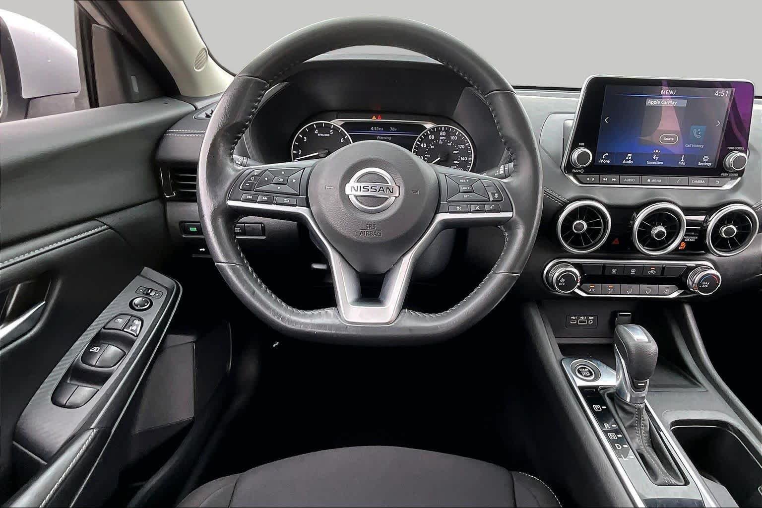 Used 2022 Brilliant Silver Metallic Nissan SV image 6