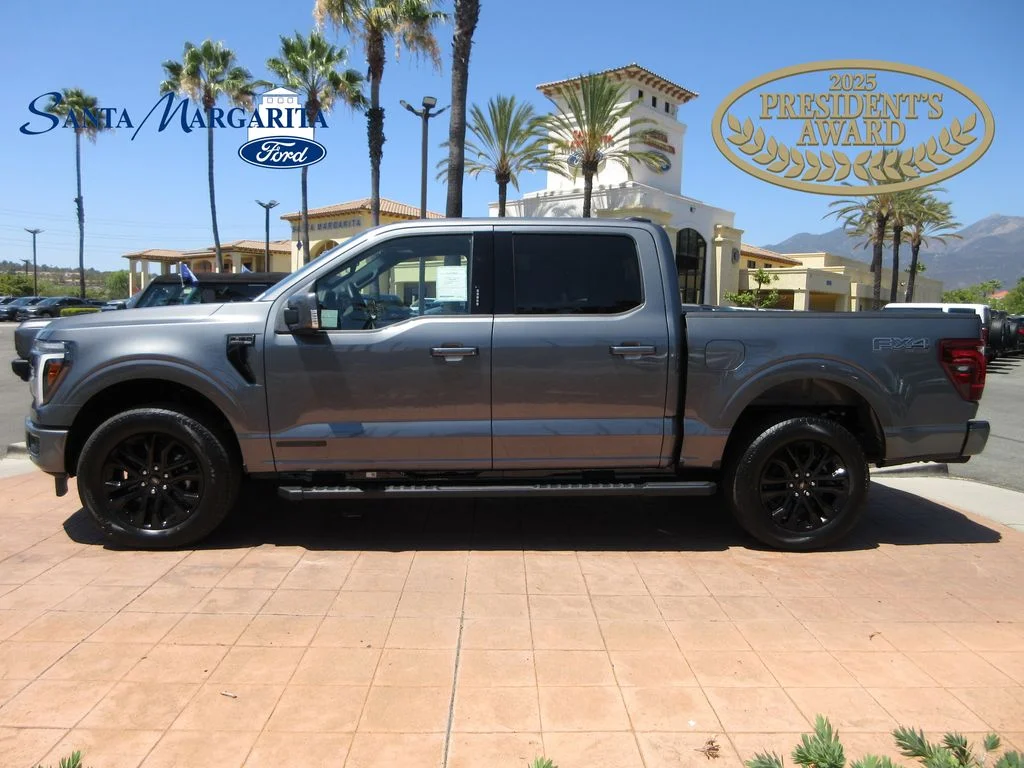 New 2026 Carbonized Gray Metallic Ford Lariat image 1