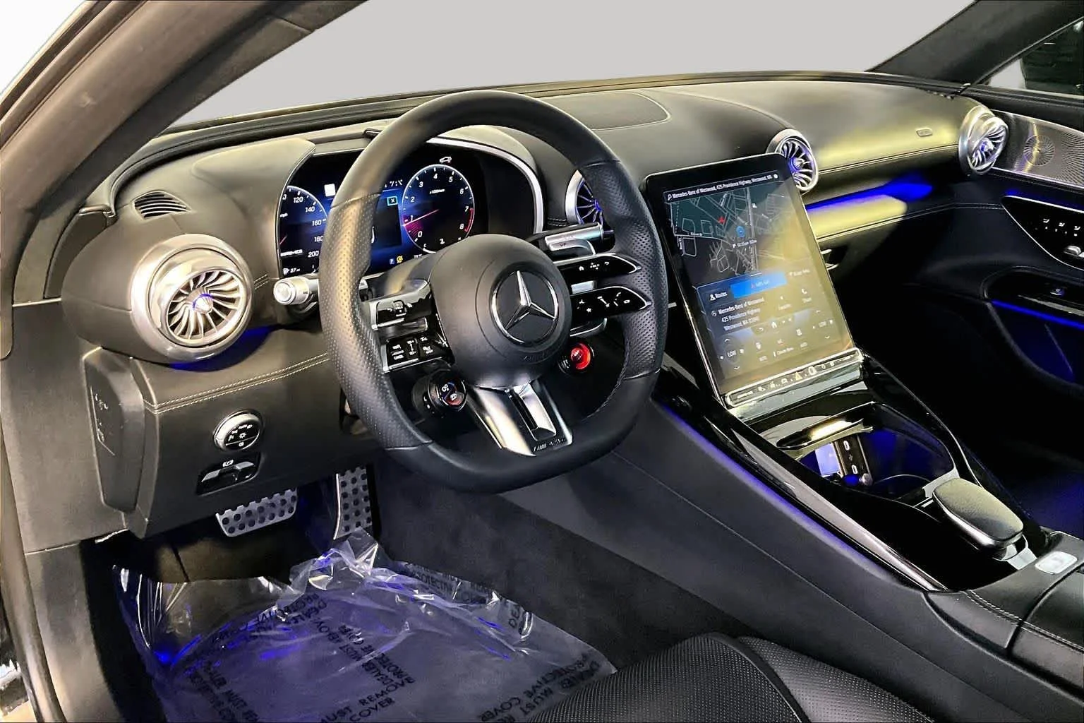 Certified Used 2022 Obsidian Black Metallic Mercedes-Benz AMG® SL 55 image 18
