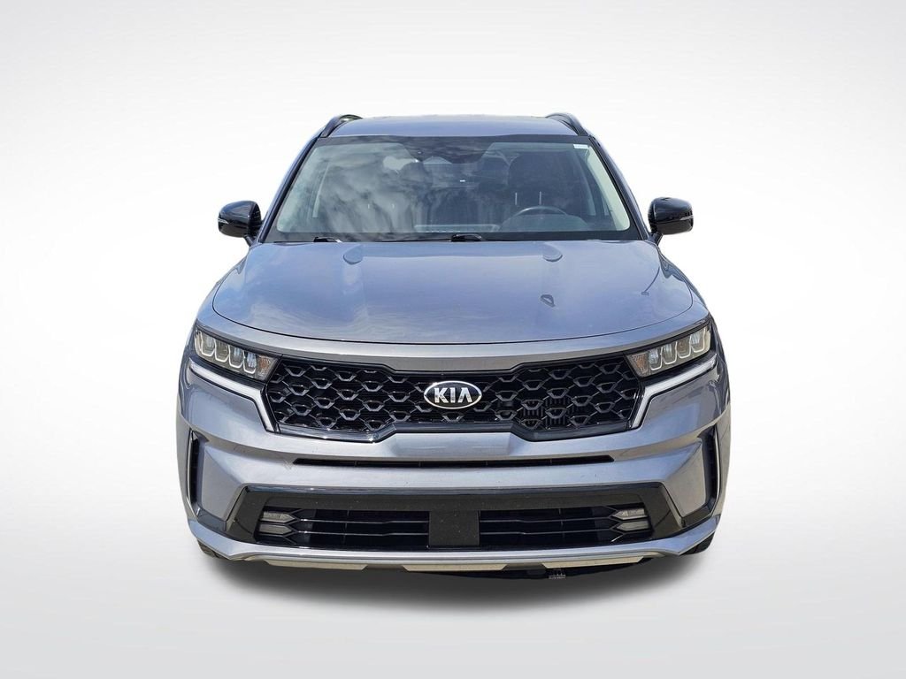 Used 2021 Silver Kia EX image 2