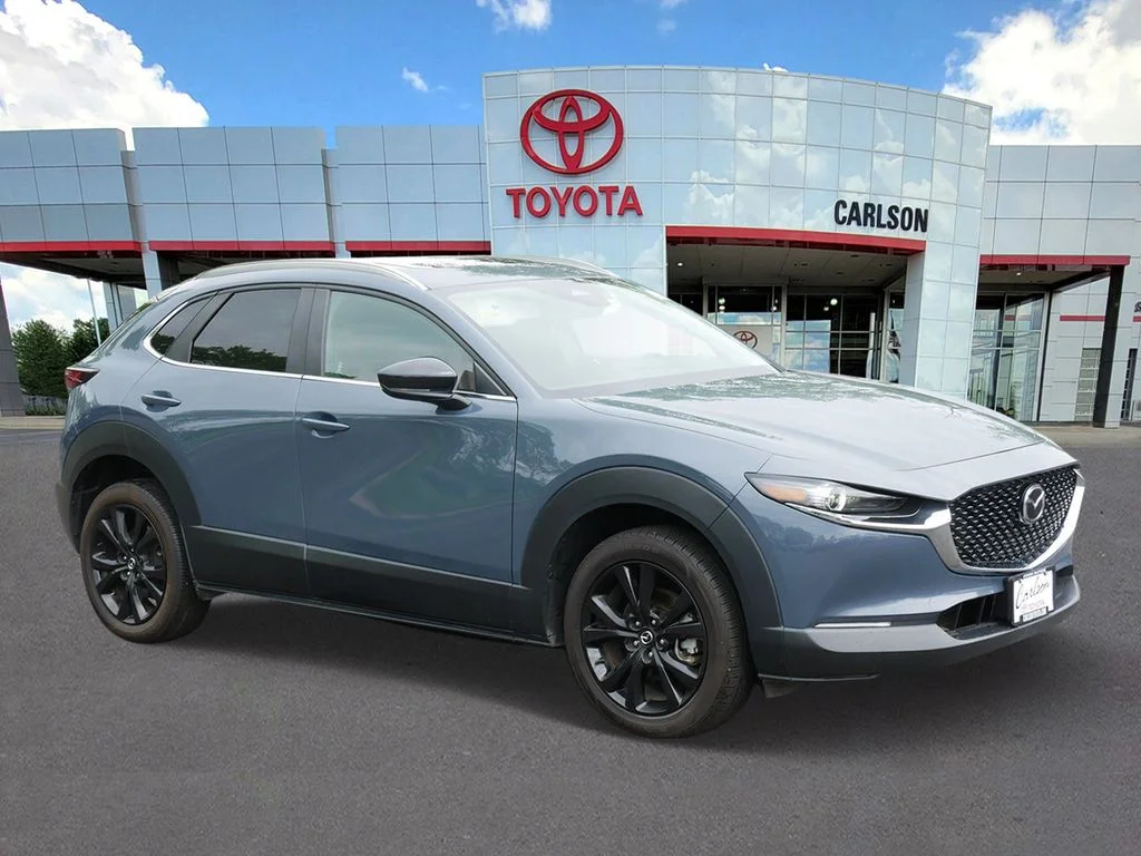 Used 2025 Mazda CX-30 Carbon Edition with VIN 3MVDMBCMXSM753680 for sale in Minneapolis, Minnesota