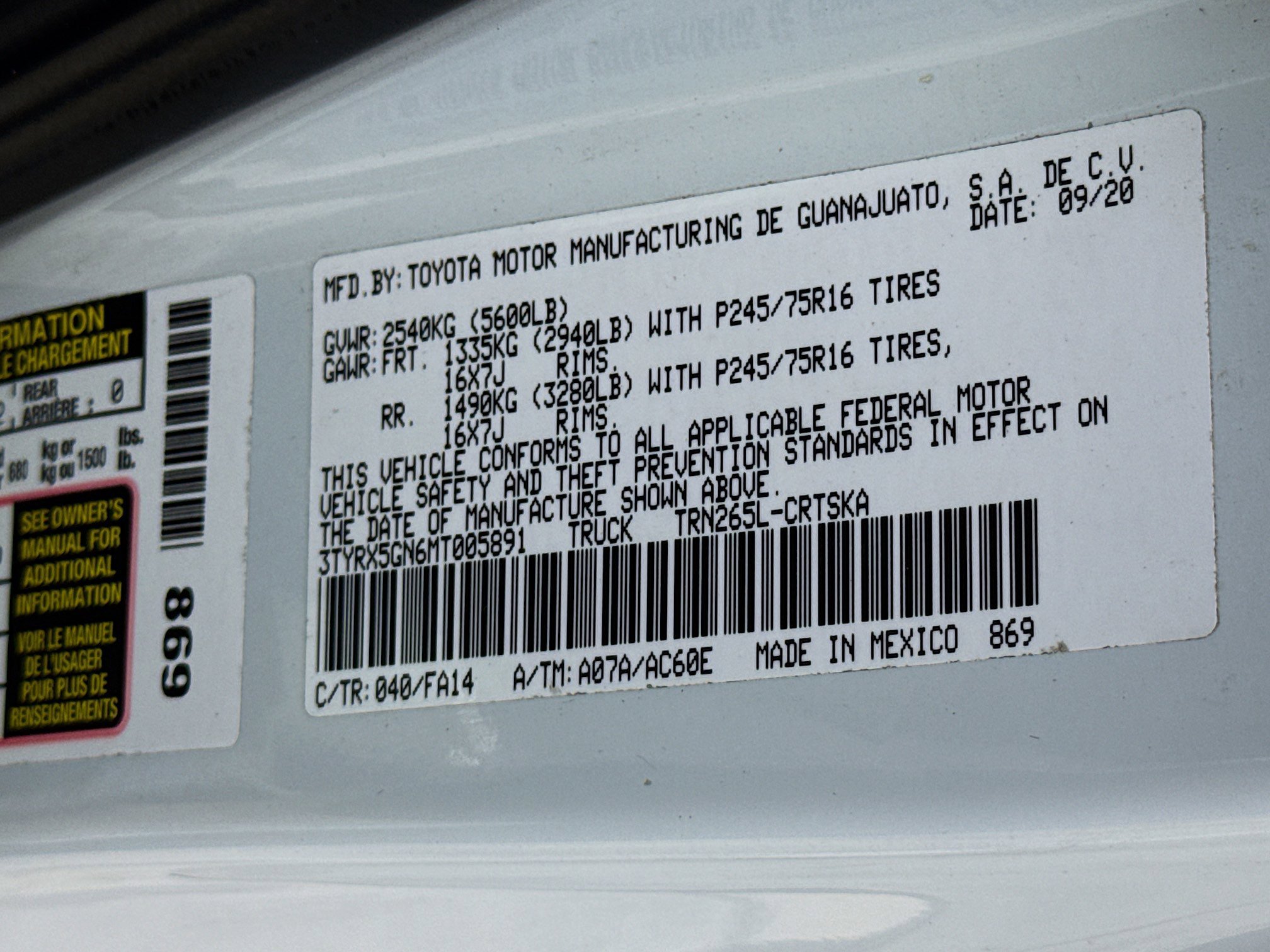 Used 2021  Toyota SR image 28
