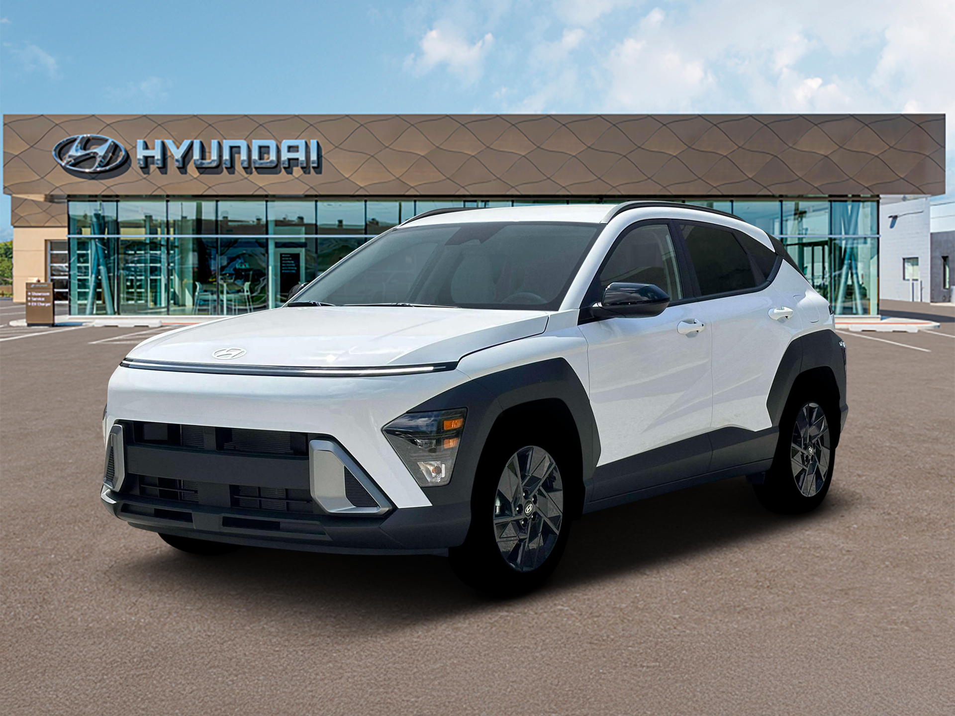 New 2026 Atlas White Hyundai SEL Sport FWD image 1