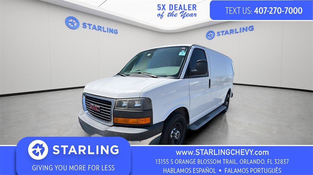 2017 GMC Savana Cargo Work Van