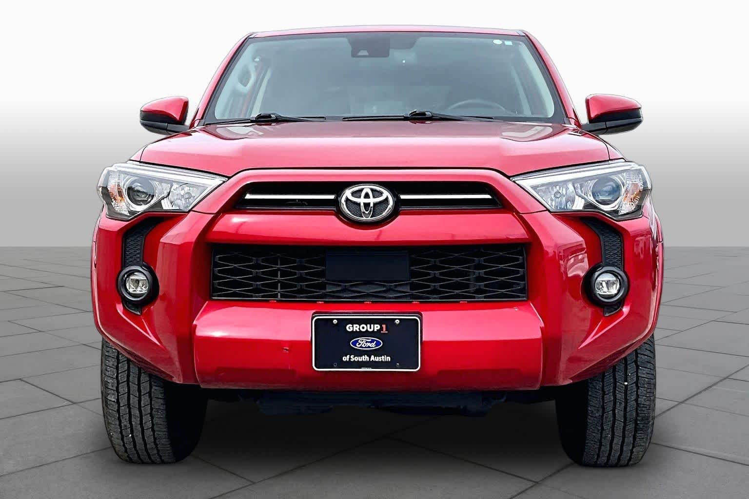 Used 2021 Barcelona Red Metallic Toyota SR5 image 4
